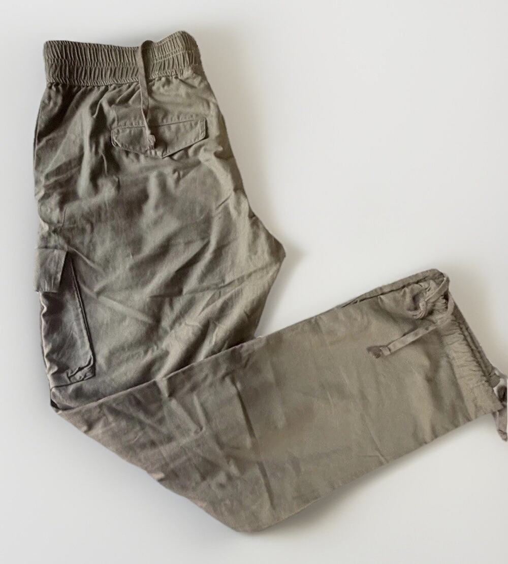 John Elliott Back Sateen Cargo Pants Khaki Size 2 Medium